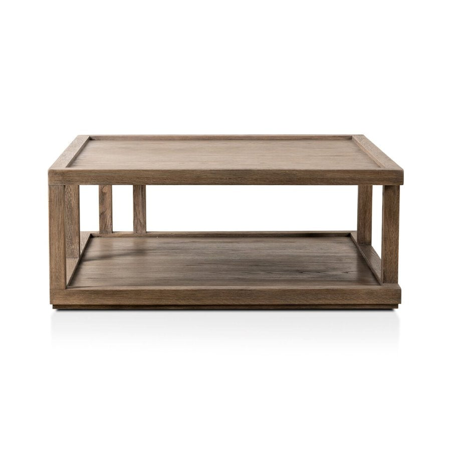 Charley Coffee Table in Warm Natural Oak Veneer: 3rd Product View