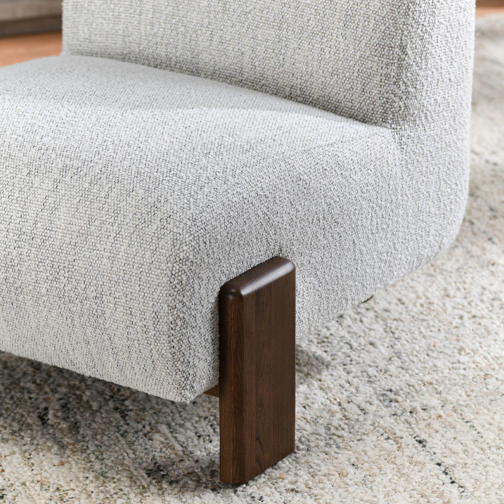 Chelsea Accent Chair: Up-Close Product Corner View