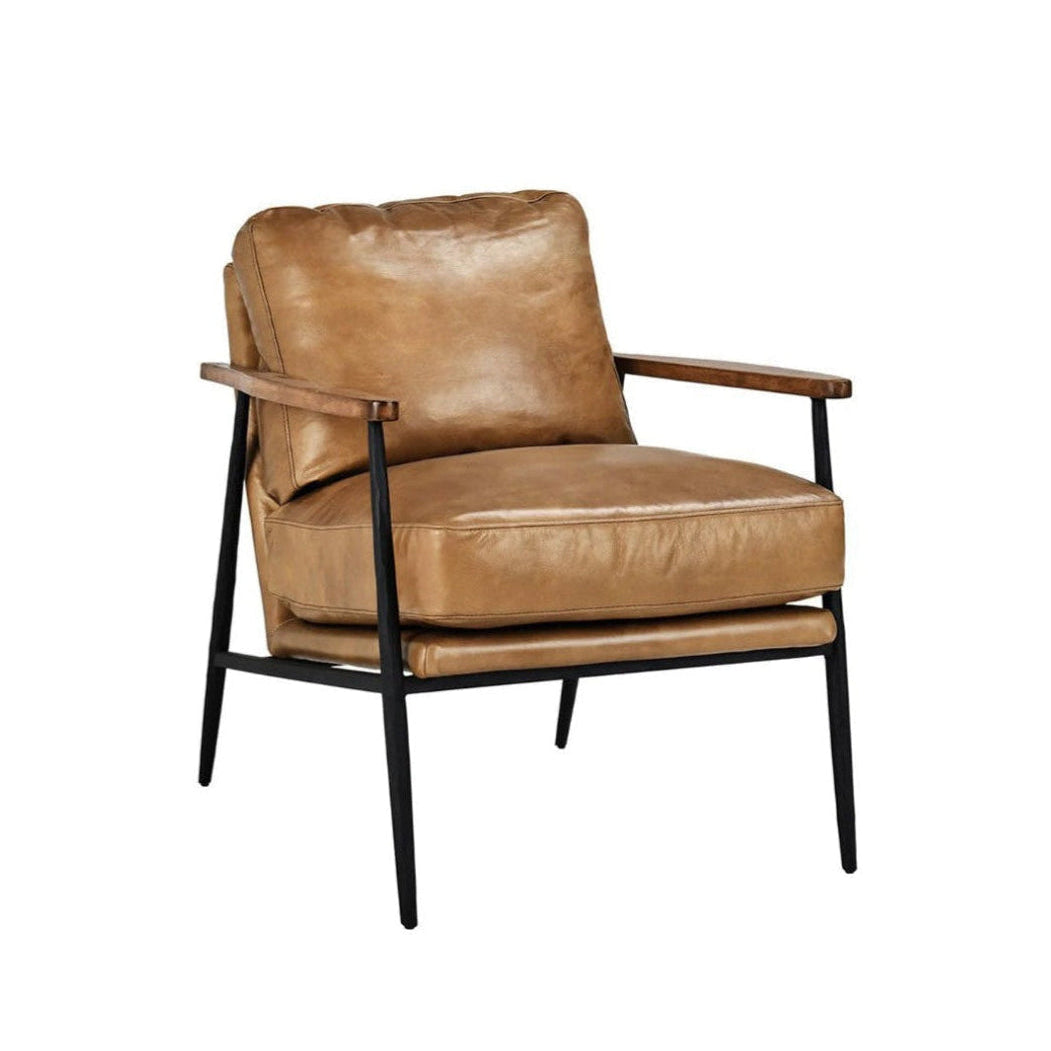 Christopher Club Chair--Adobe Tan: Product View