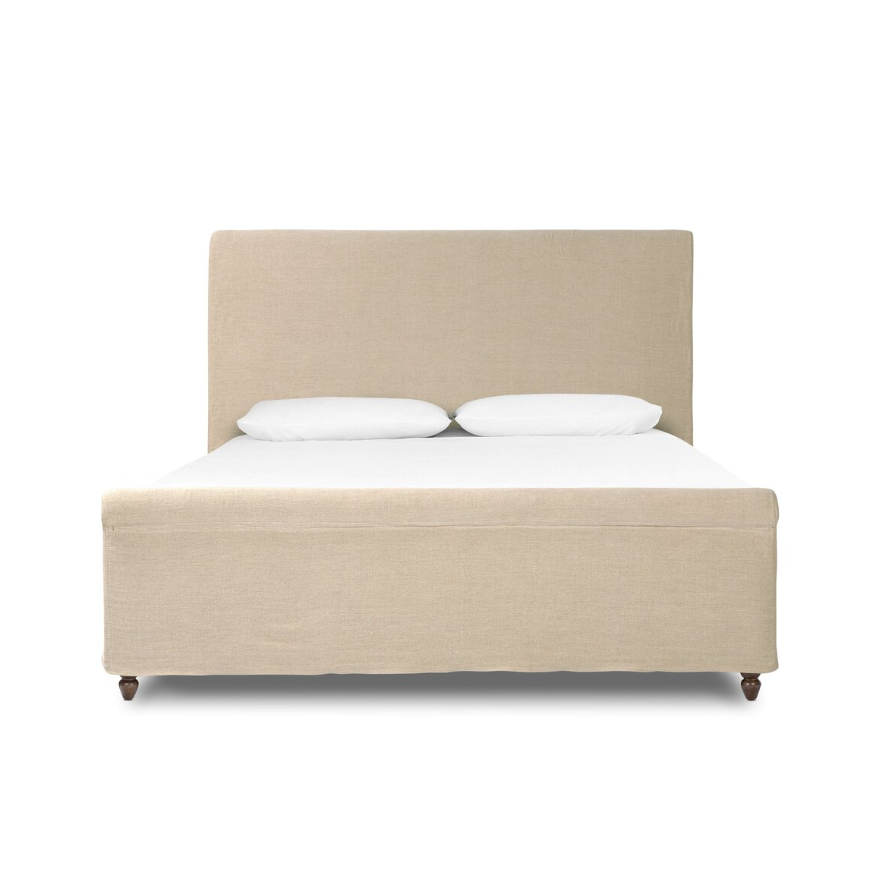 Amber Lewis X Four Hands Dalia Bed-Broadway Dune: Available at City Home PDX