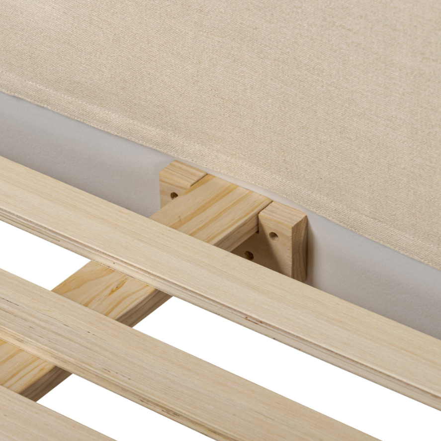 Amber Lewis X Four Hands Dalia Bed-Broadway Dune: 2md Up-Close Product View