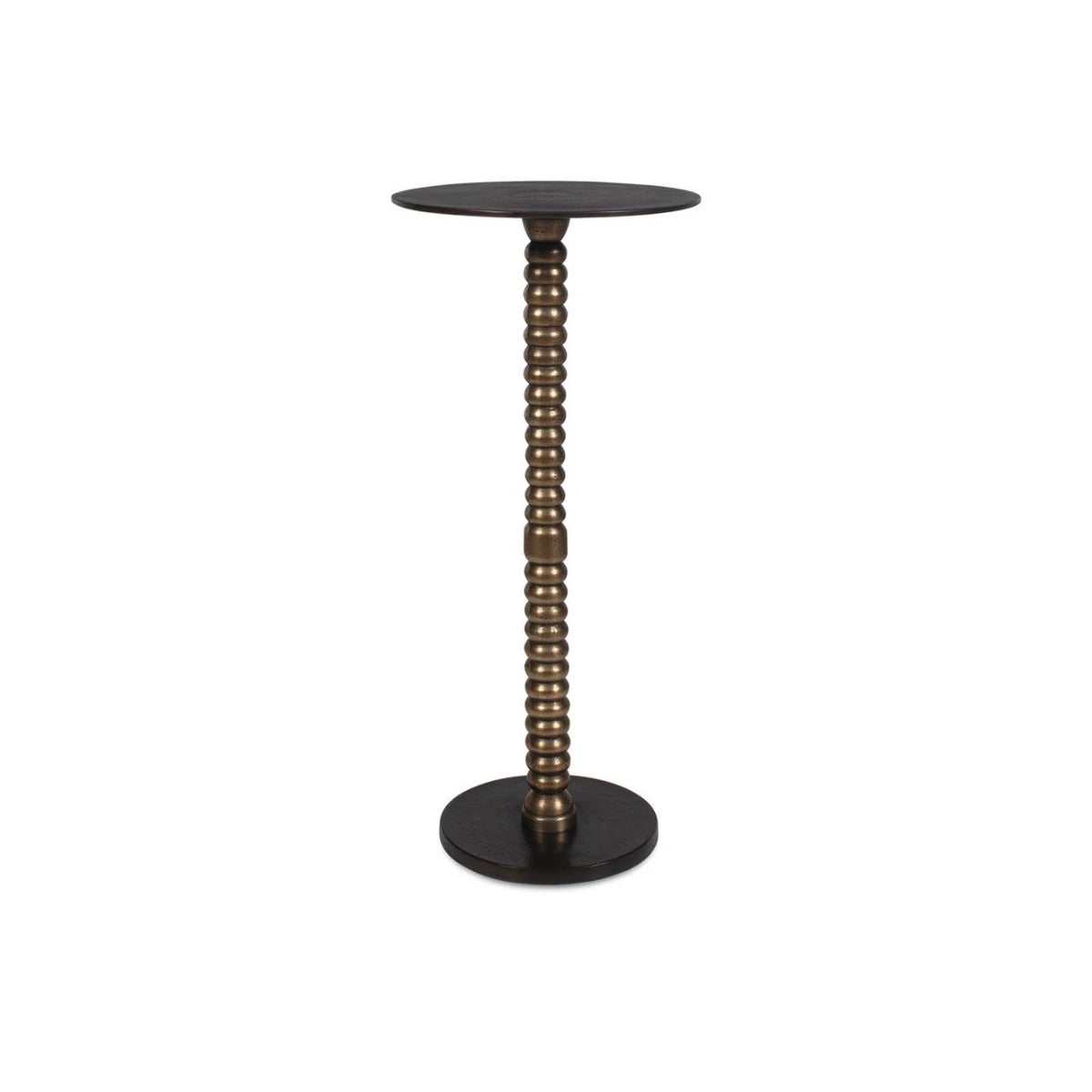 Dark Bronze Accent Table: Available at City Home PDX