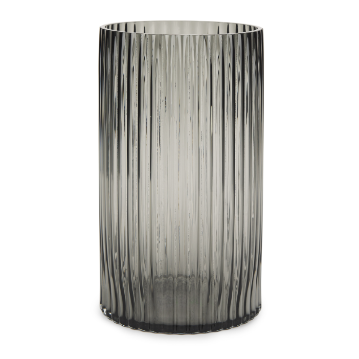 Dawn Vase-Black Glass-Tall: Available at City Home PDX