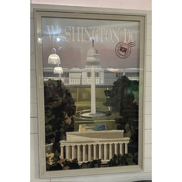 Wahsington DC framed wall art - shop unique art at City Home