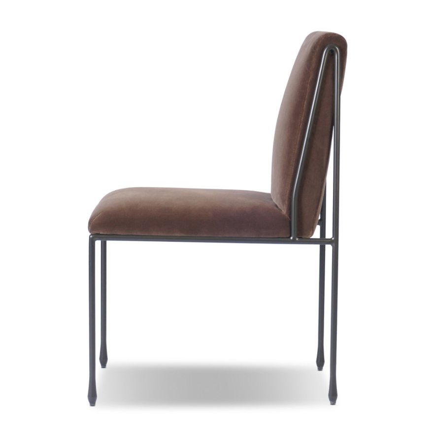 Decker Dining Chair: Product Side View