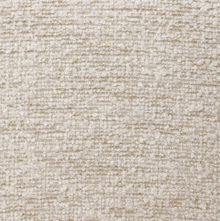 Amber Lewis x Four Hands Demi Dining Chair: Boucle-Like Upholstery