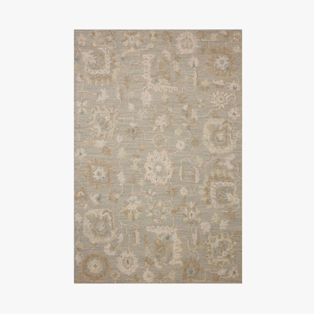 Chris Loves Julia X Loloi Dorothea Rug in Stone/Multi: Available at City Home PDX