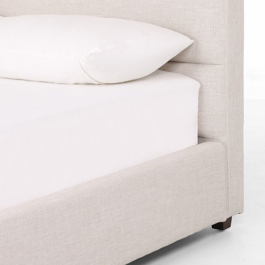 Daphne Bed-Cambric Ivory: Up-Close Product View