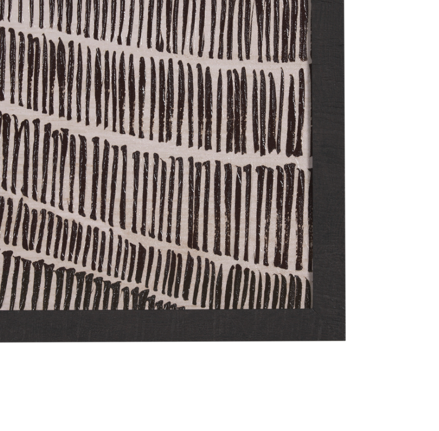 Delineation Framed Wall Art: 2nd Product Corner View