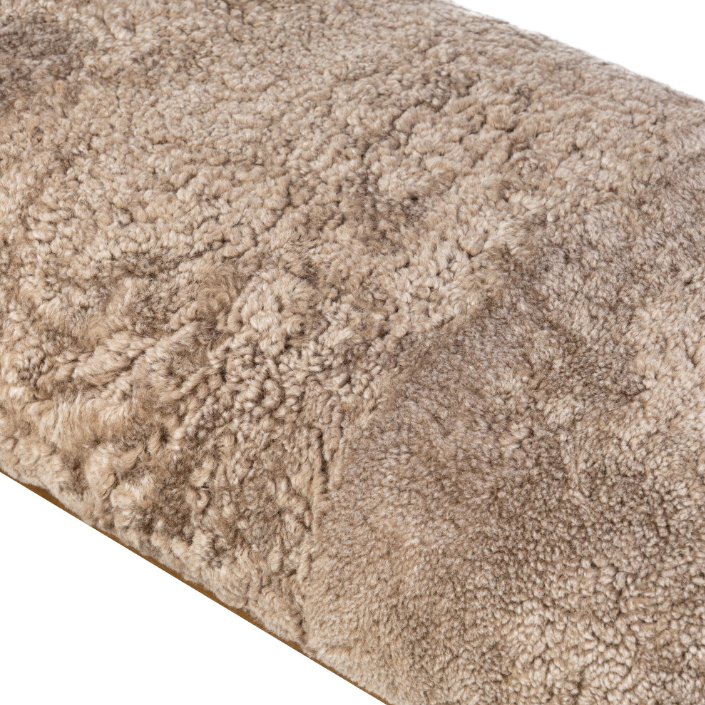 Amber Lewis X Four Hands Demi Accent Bench: Up-Close Product Seat View