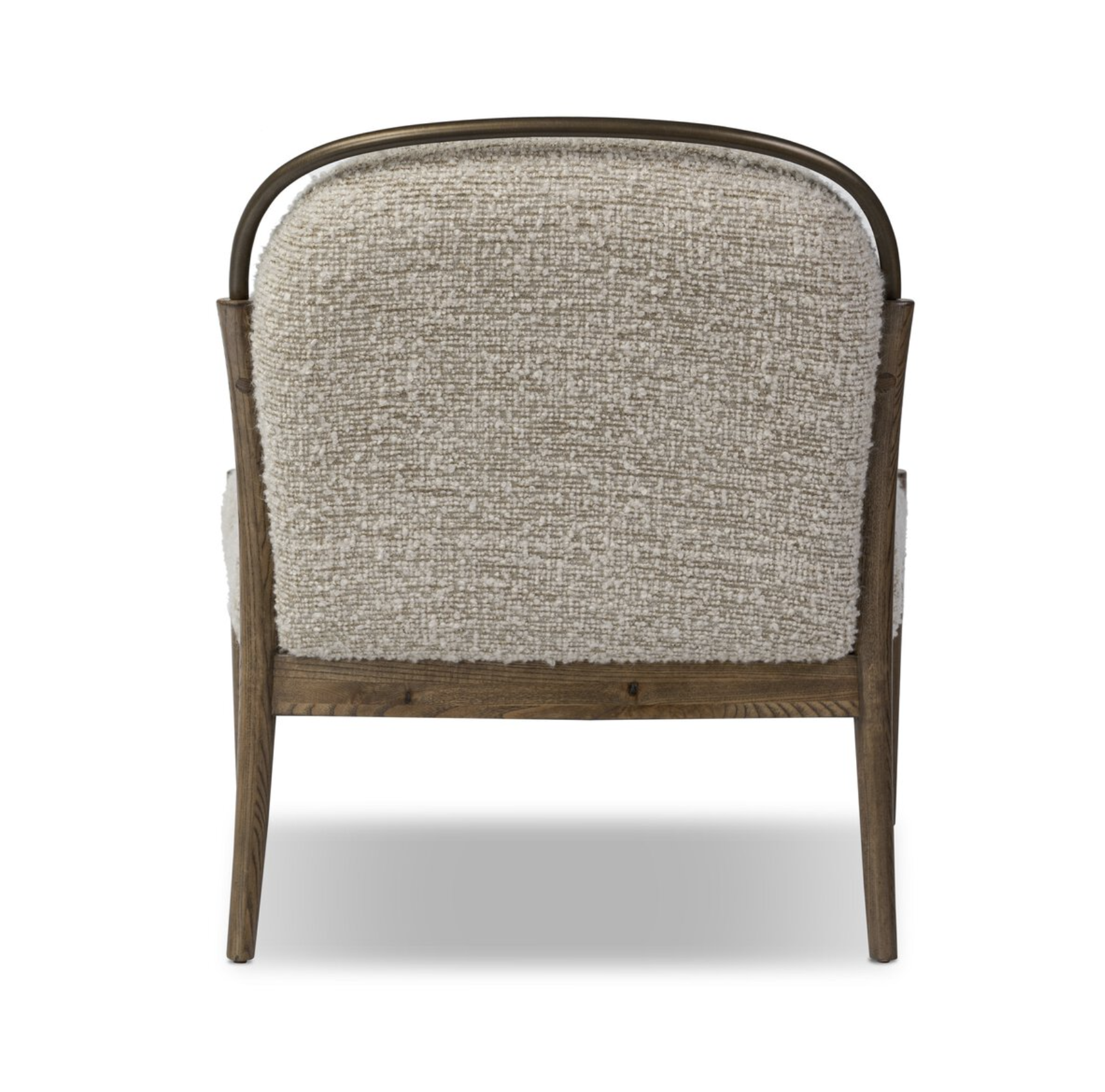 Amber Lewis x Four Hands Demi Chair: Product Back View