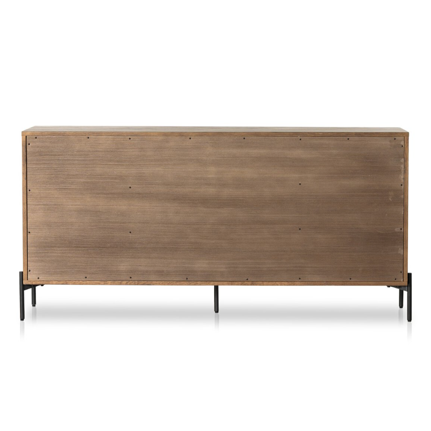 Eaton 9 Drawer Dresser: Product Back View