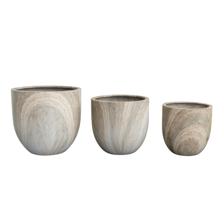 Eco Stone Indoor/Outdoor Planters: Available at City Home PDX