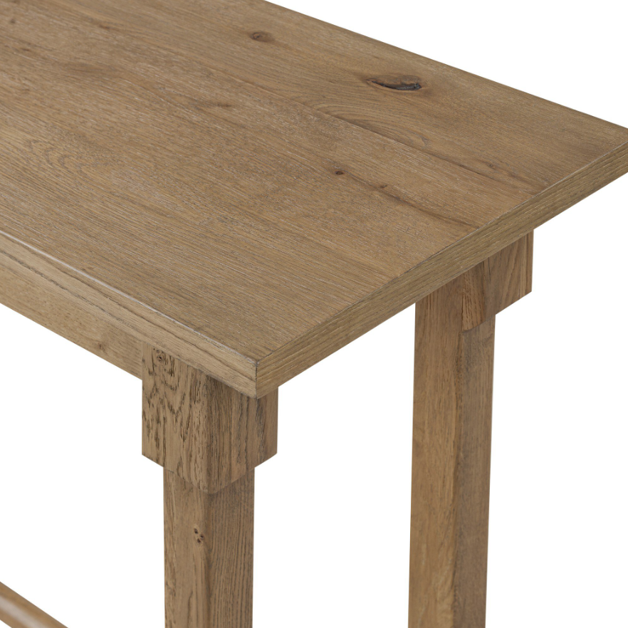 Amber Lewis X Four Hands Edison Console Table: Tabletop Product View