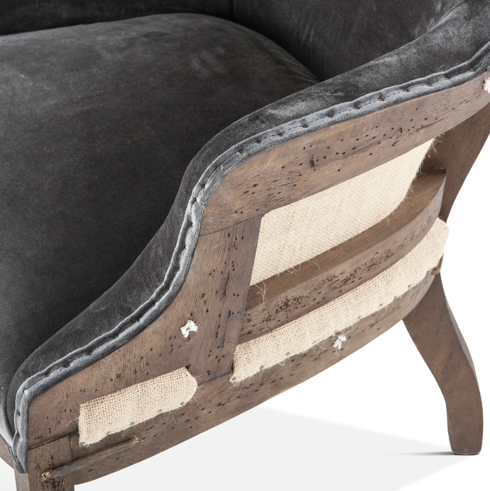 Elizabeth 25" Accent Armchair: Up-Close Product View