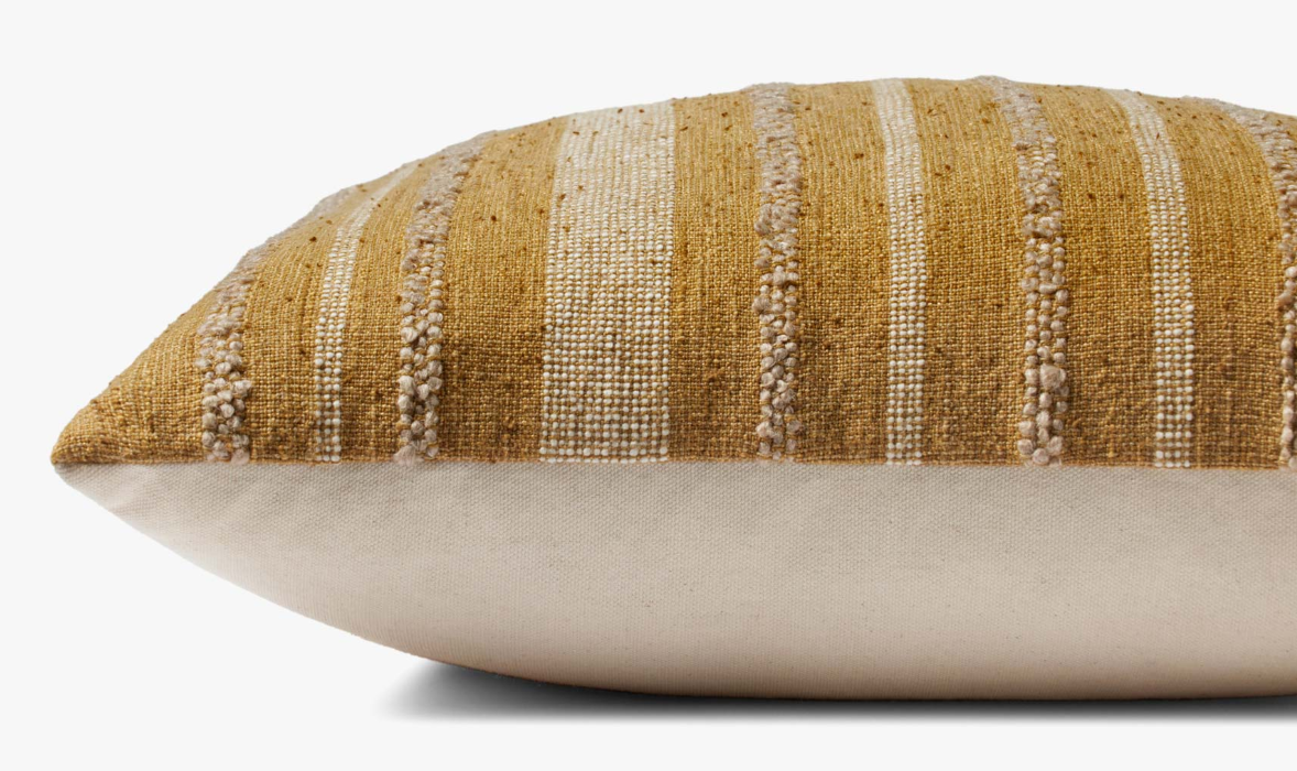 Amber Lewis X Loloi Elowen Pillow: Product Side View