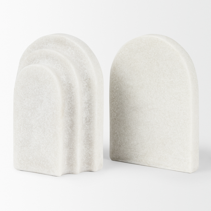 Empire Arch Bookends: Front Product View