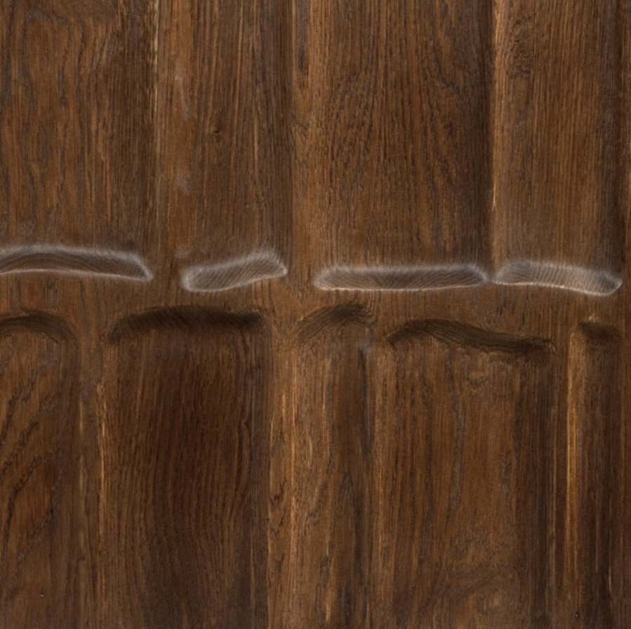 Ezri Sideboard: Up-Close Carved Wood Pattern