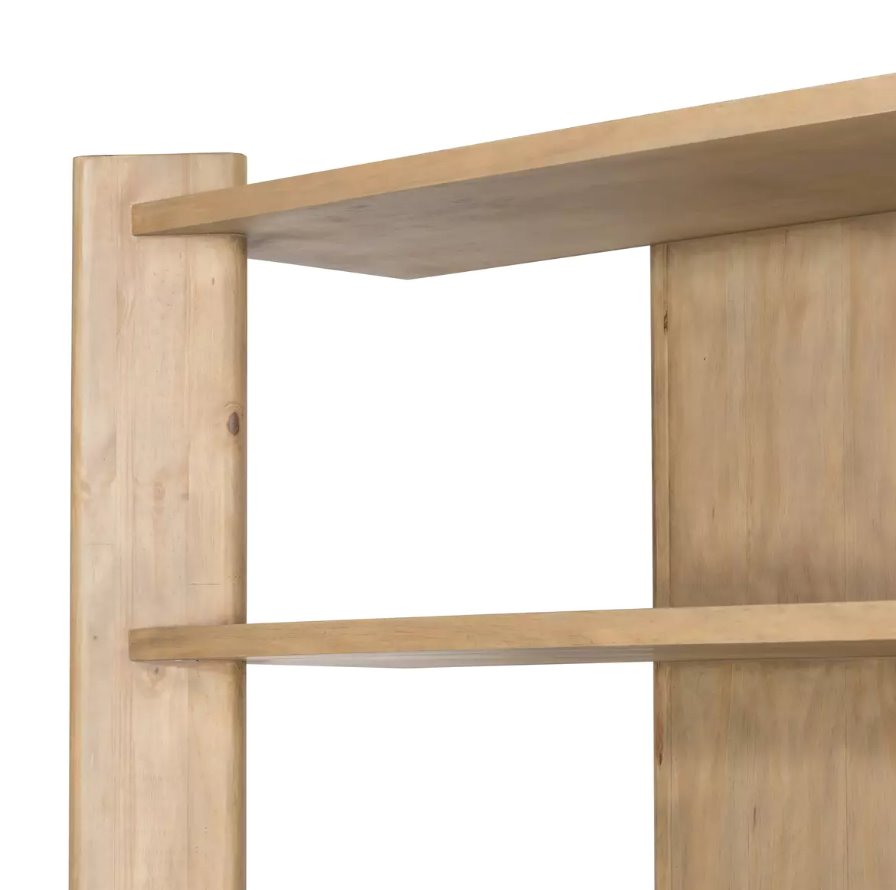 Edmund Bookcase: Open Shelving View