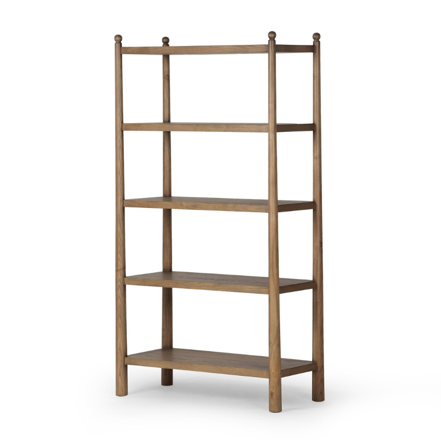 Amber Lewis X Four Hands Eldridge Bookcase-Amber Ash: Product View