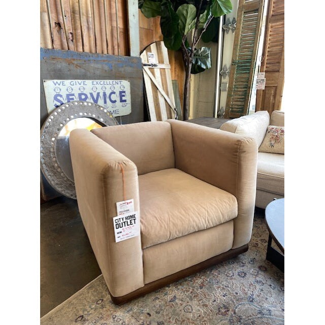 Final Sale- Elizabeth Swivel Chair: Available at City Home PDX Outlet