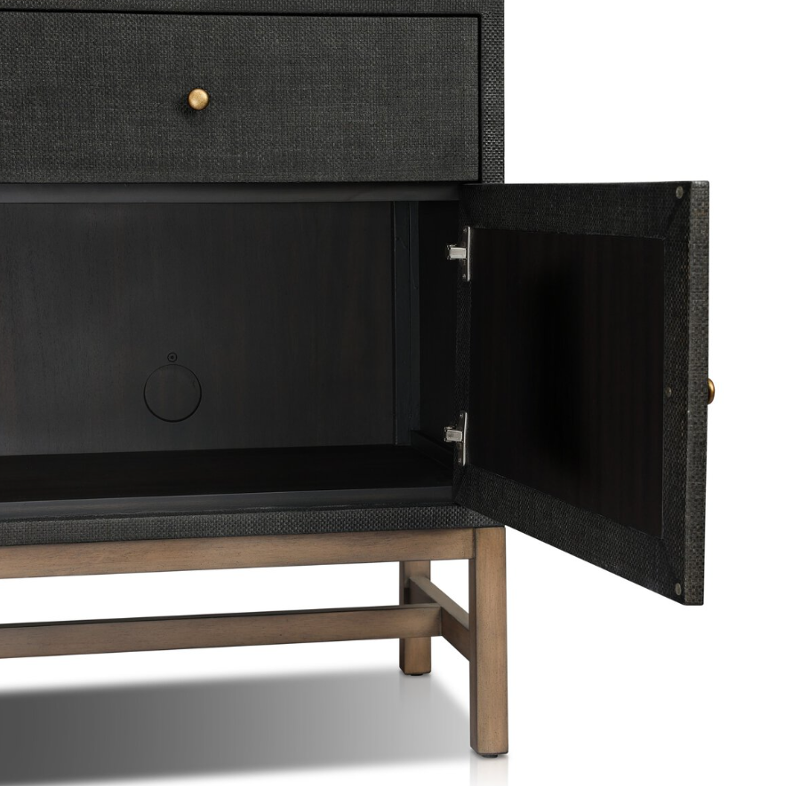 Fiona Sideboard: Open Cabinet View
