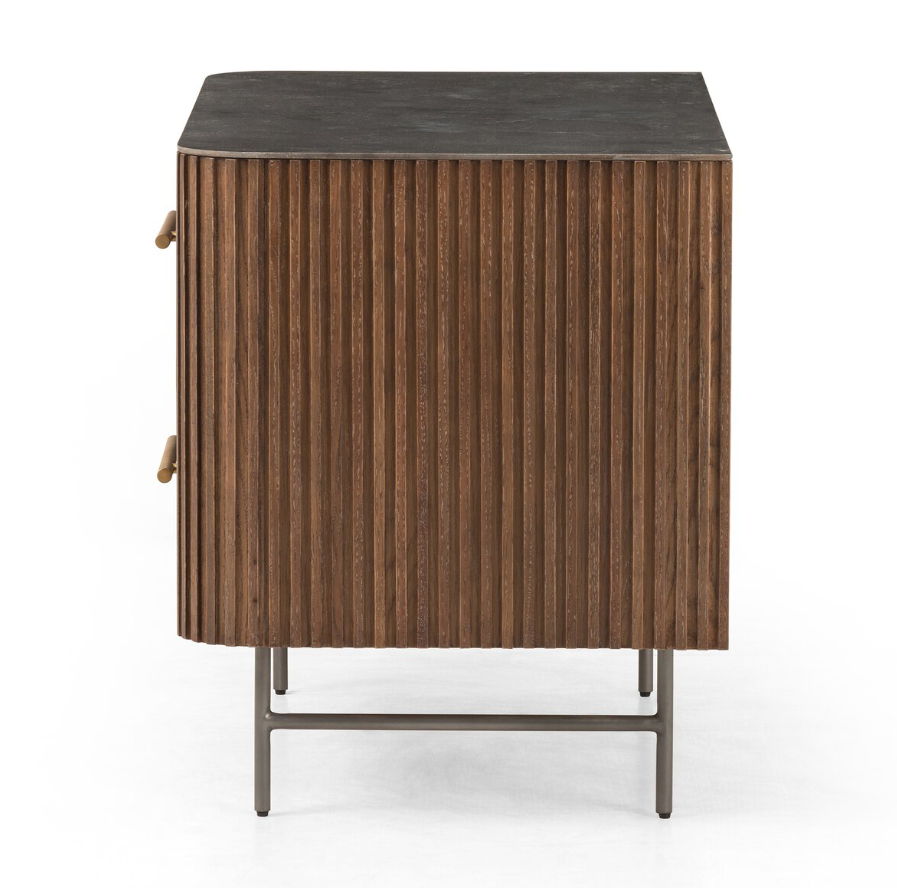 Fletcher Large Nightstand: Product Side View