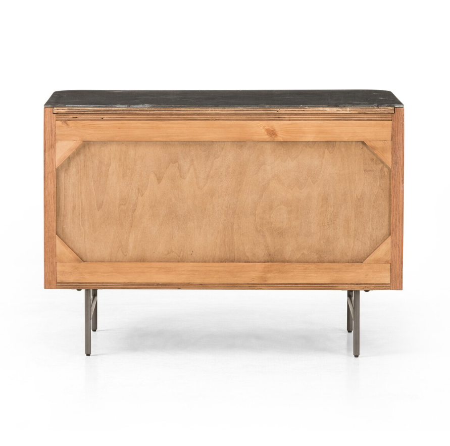 Fletcher Large Nightstand: Product Back View