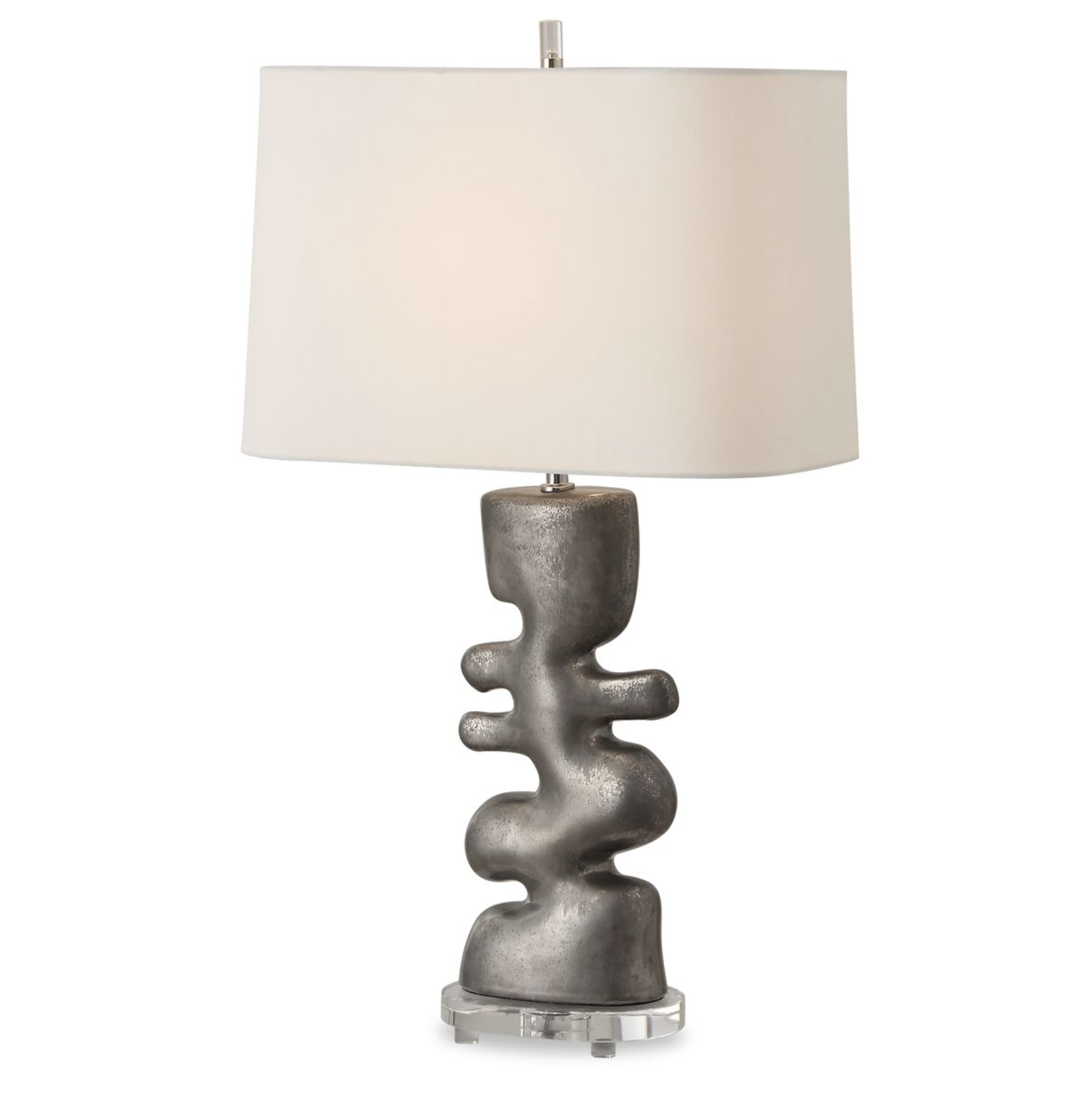 Free Flowing Table Lamp: Light-On Product View