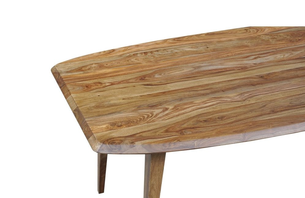 Fusion Dining Table: Up-Close Tabletop View