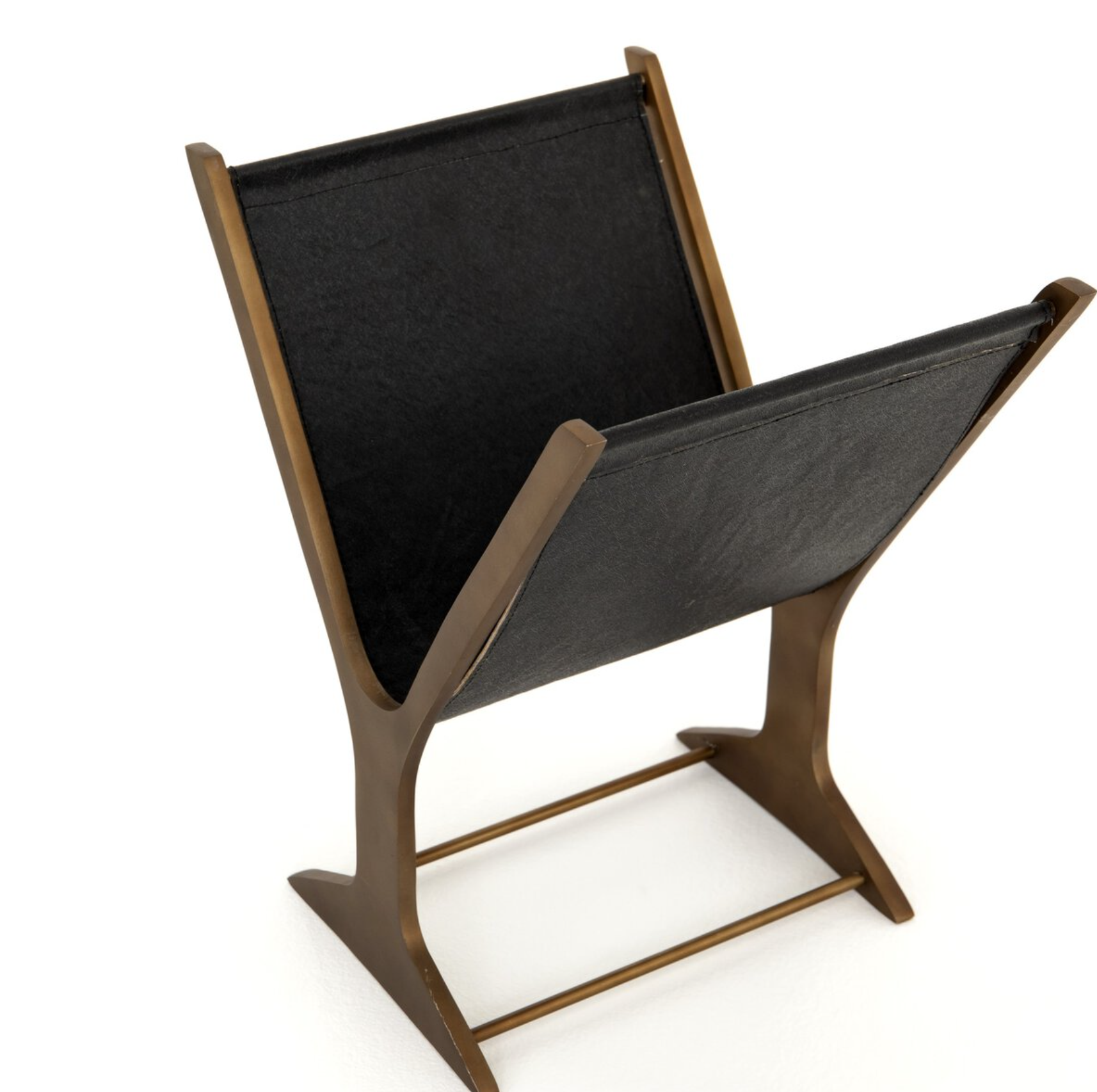 Feldman Magazine Rack: Product Quarter View