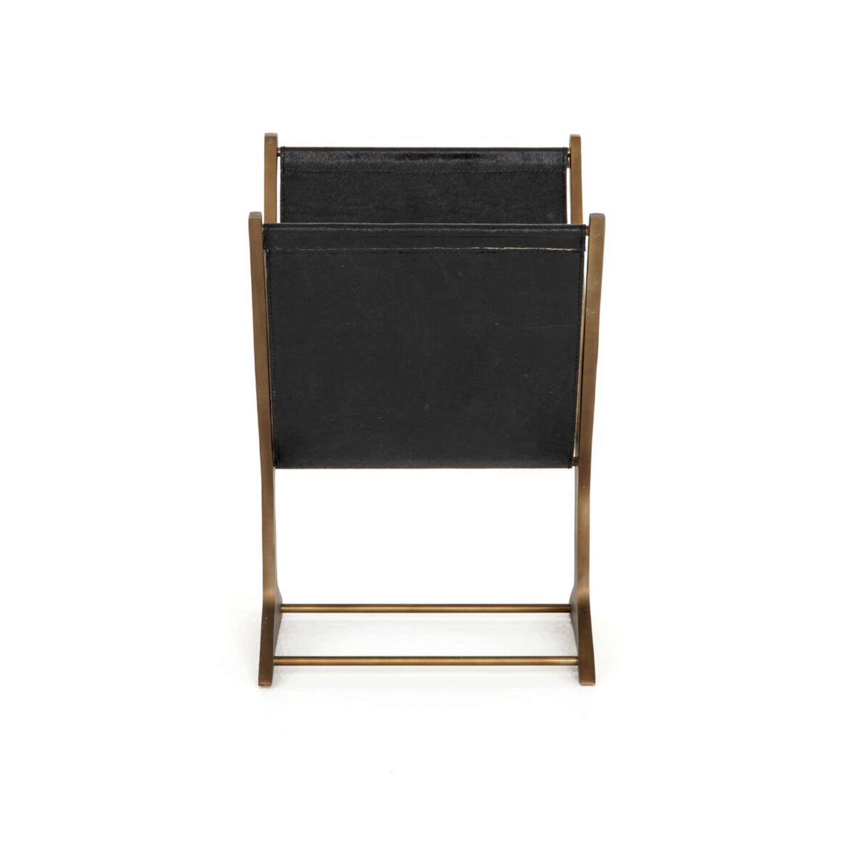 Feldman Magazine Rack: Product Side View