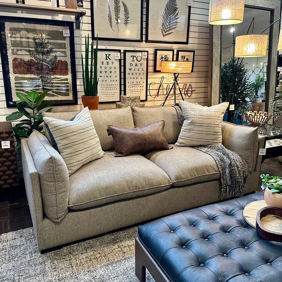 Felix Sofa in Wadsworth Cocoa: 2nd Product Style View