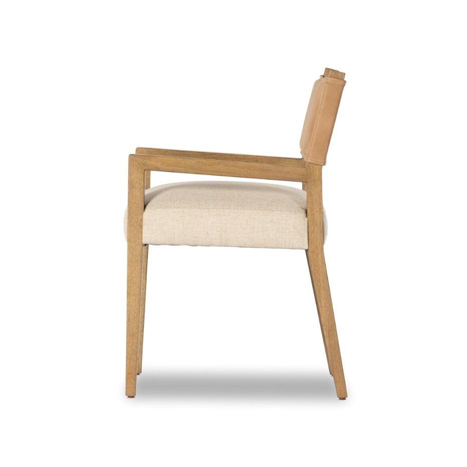 Ferris Dining Armchair: Product Side View
