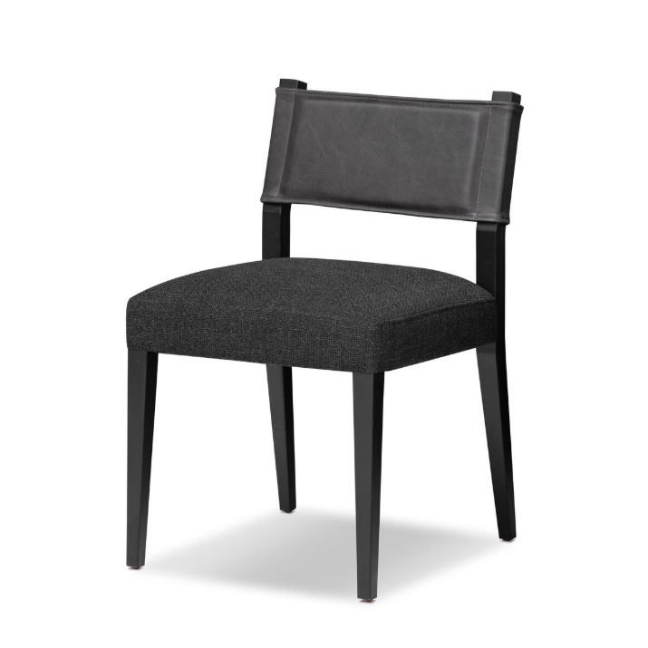 Ferris Dining Chair-Gibson Black: Available at City Home PDX