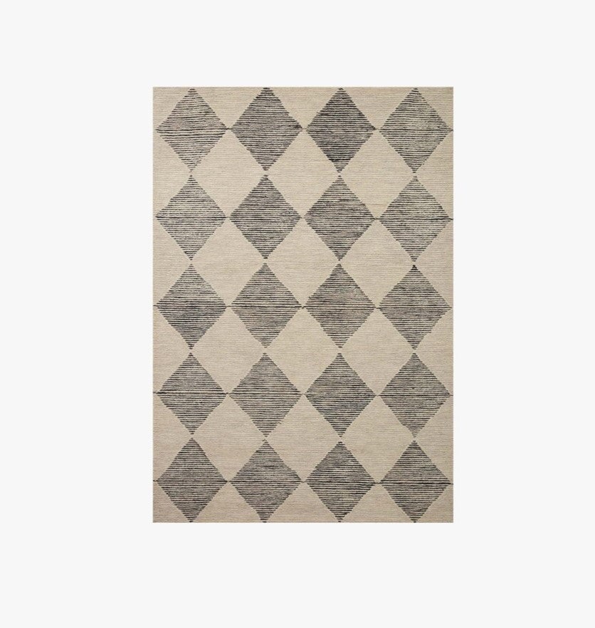 Chris Loves Julia x Loloi Francis Rug in Beige/Charcoal: Available at City Home PDX