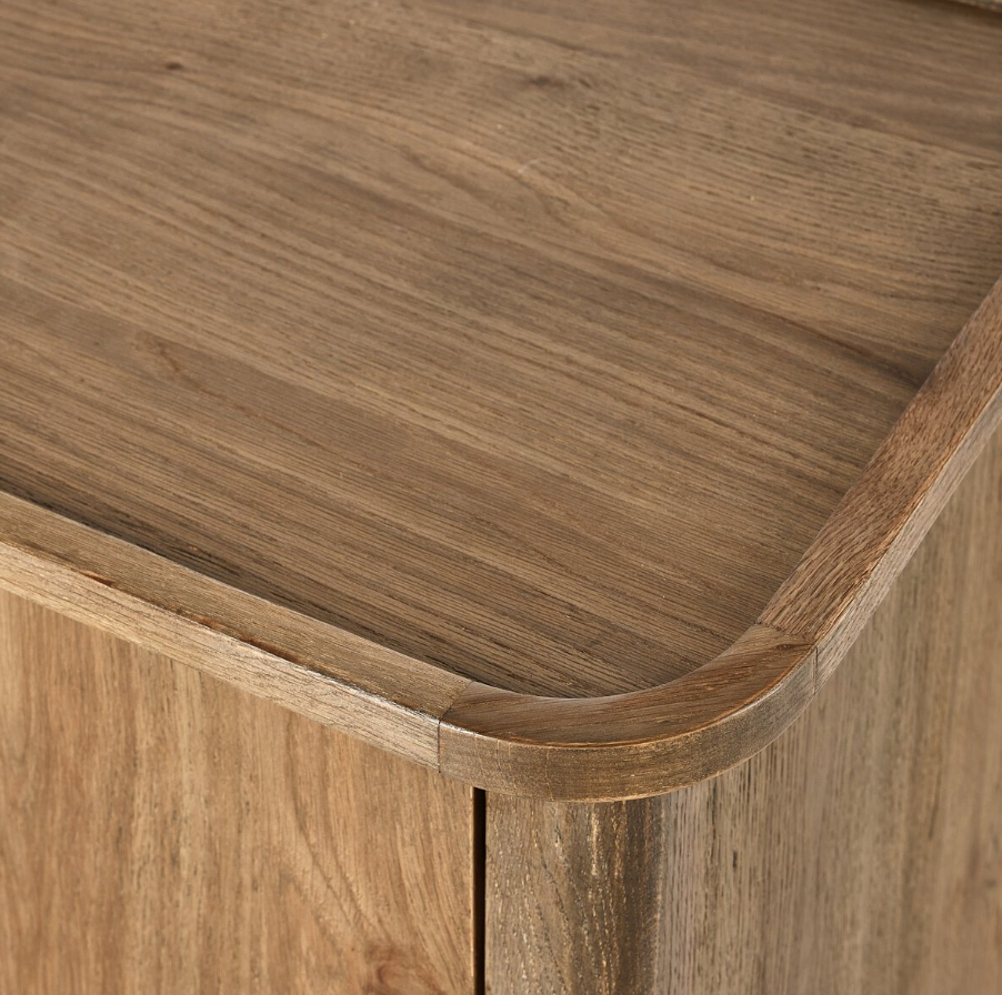 Amber Lewis X Four Hands Franny Sideboard: Tabletop Corner View