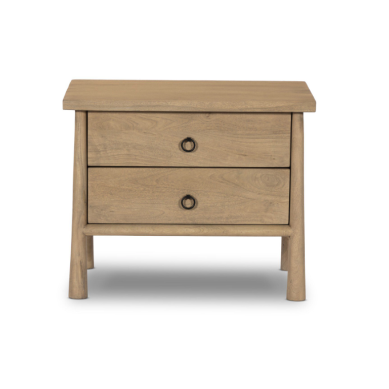 Freddie Nightstand-Caramel Mango: Available at City Home PDX