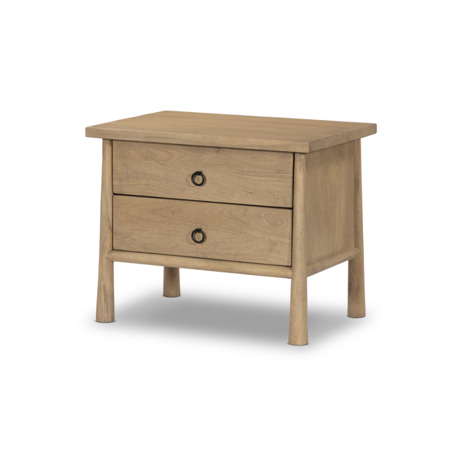 Freddie Nightstand-Caramel Mango: Product View