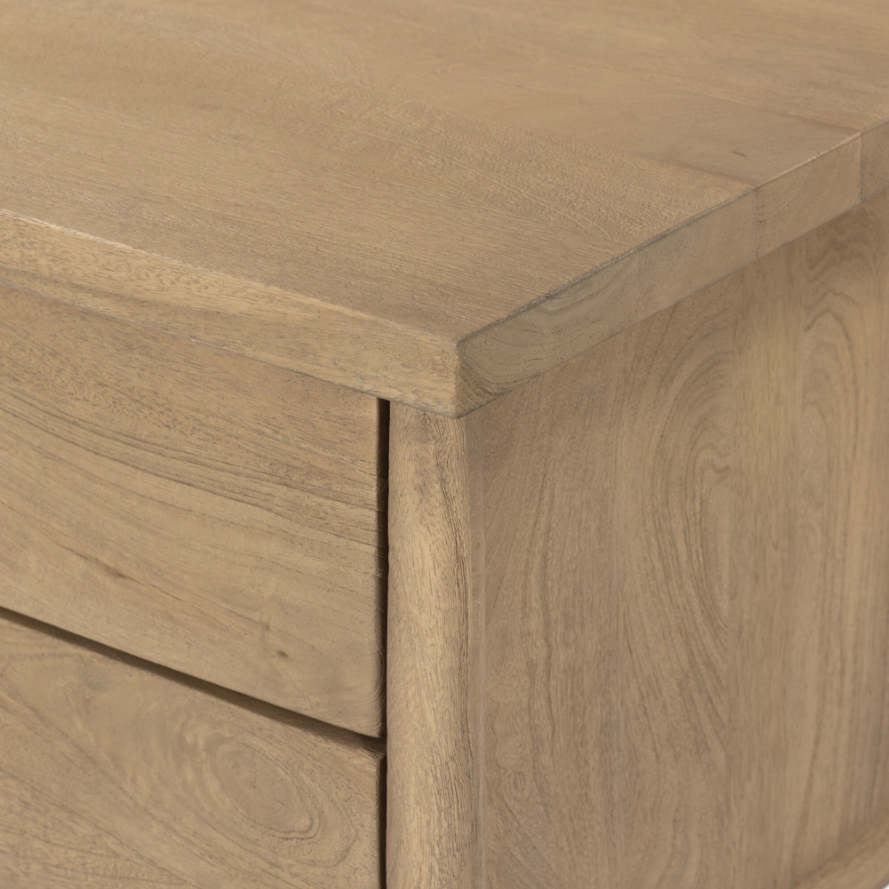 Freddie Nightstand-Caramel Mango: Up-Close Product View