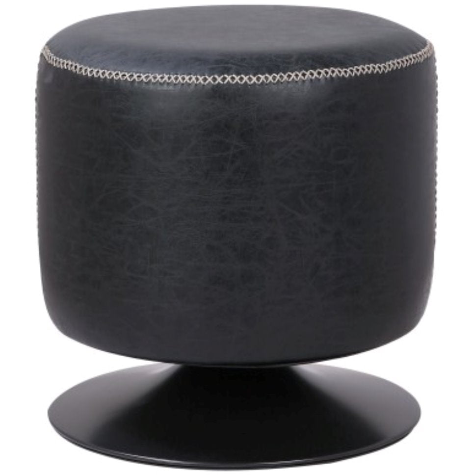 Gaia Round Ottoman: Available at City Home PDX