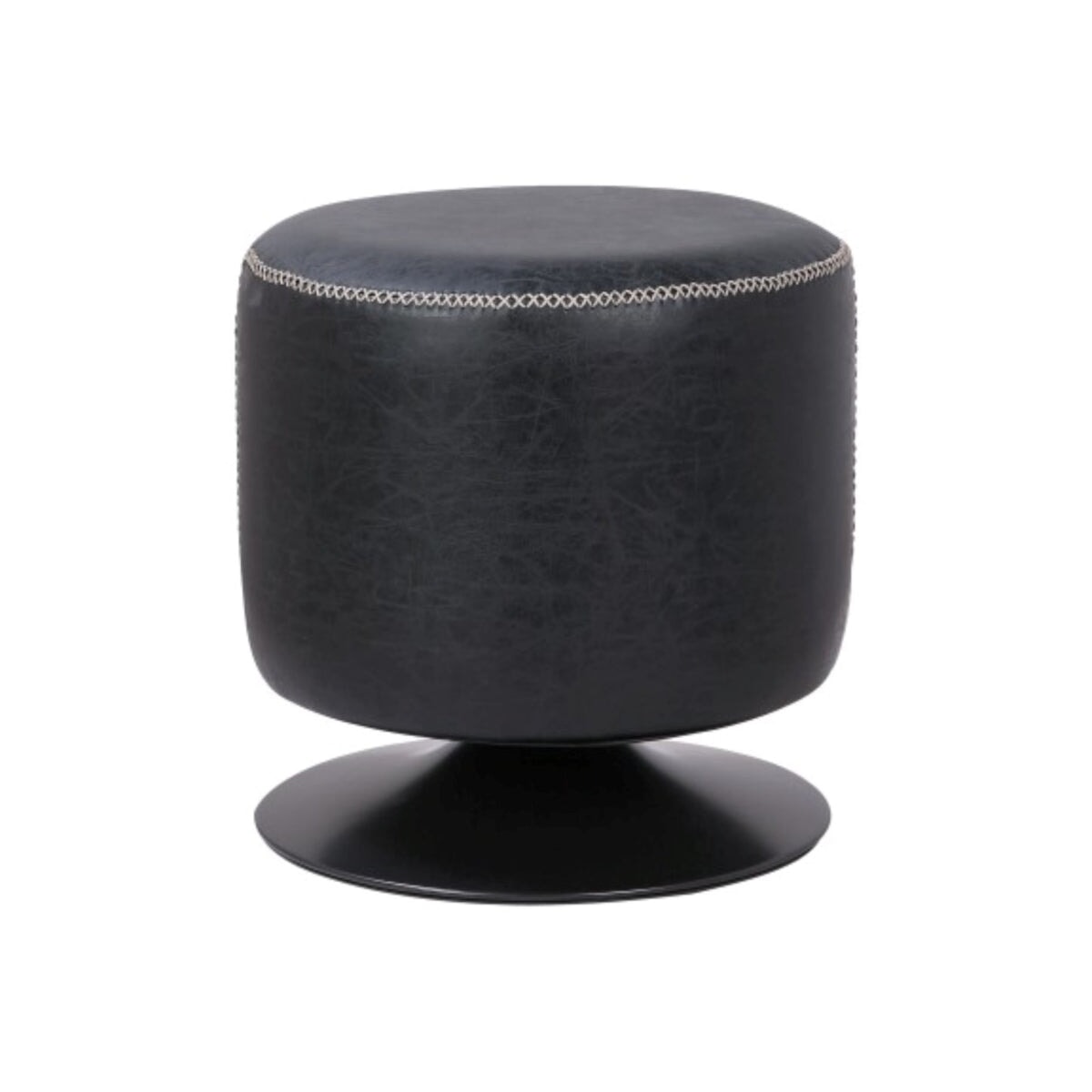 Gaia Round Ottoman: Available at City Home PDX
