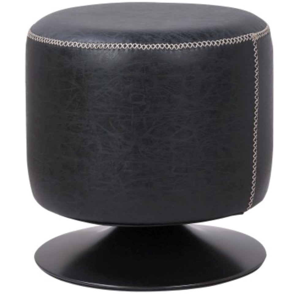 Gaia Round Ottoman: Product View