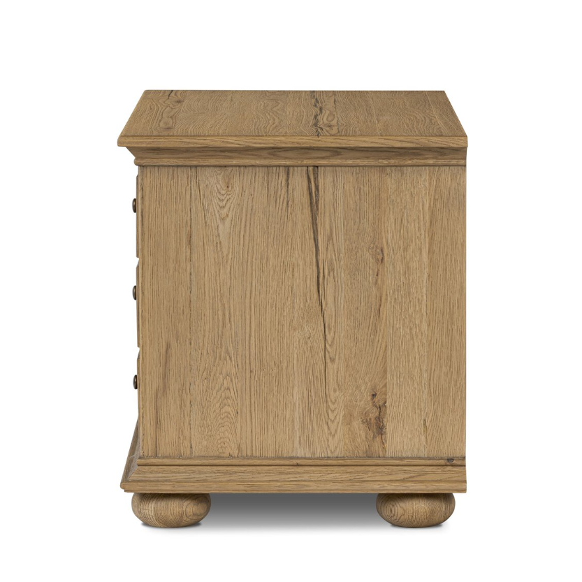Amber Lewis X Four Hands Geoffrey Nightstand: Product Side View