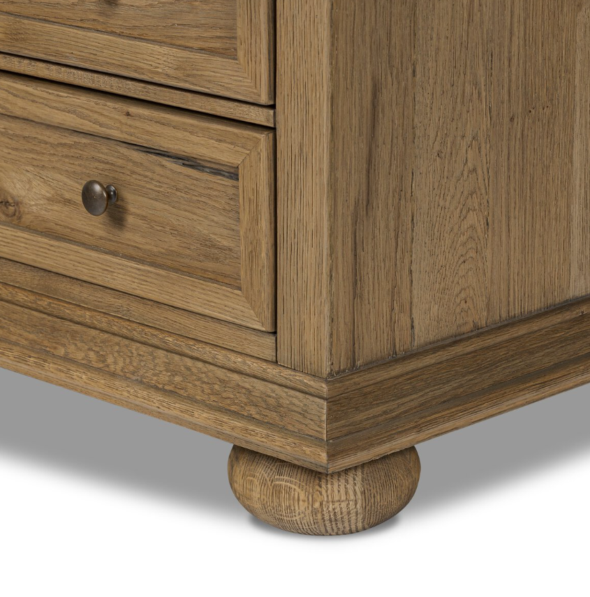 Amber Lewis X Four Hands Geoffrey Nightstand: Product Base View