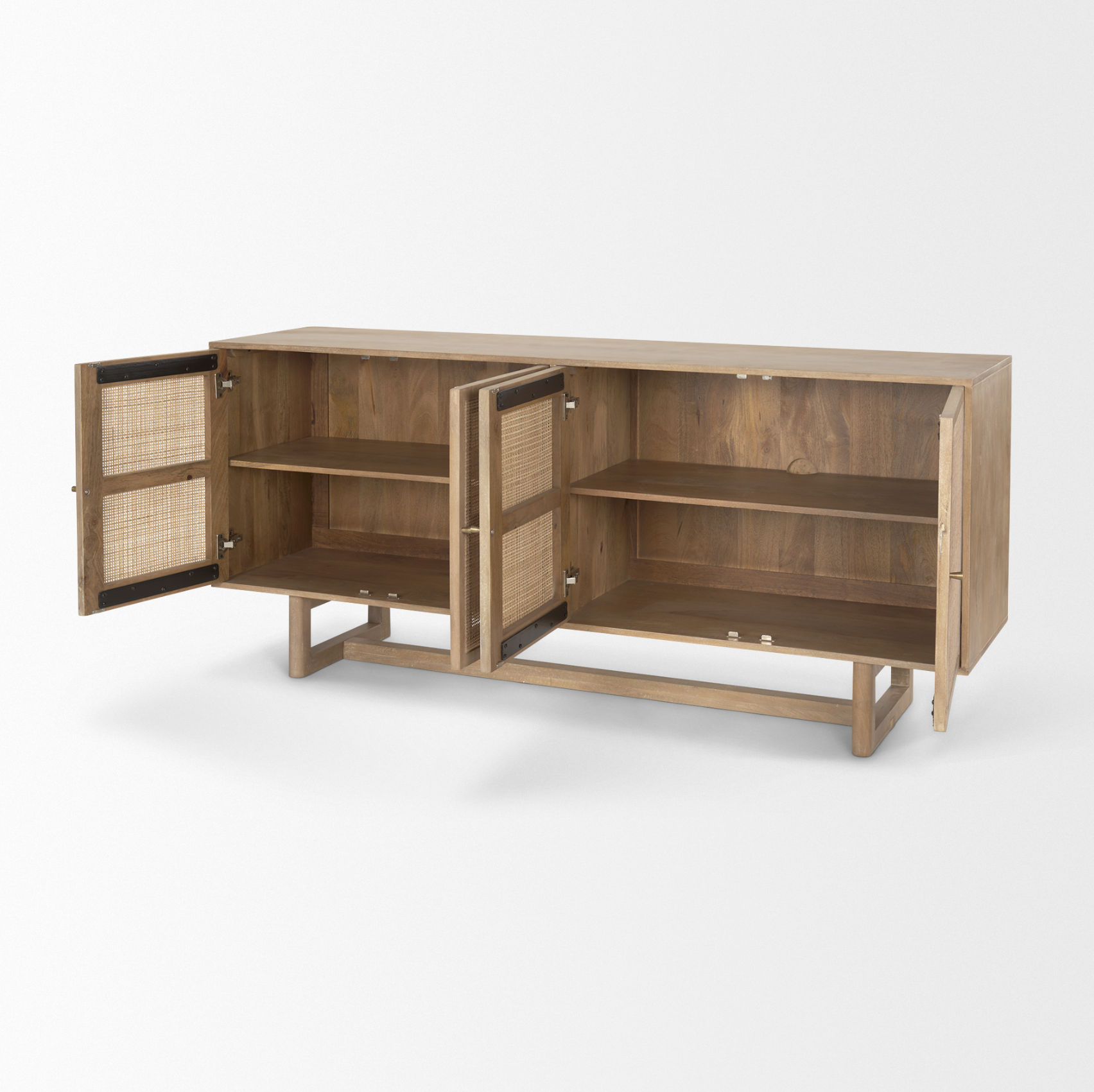 Grier Sideboard: Open Cabinet View