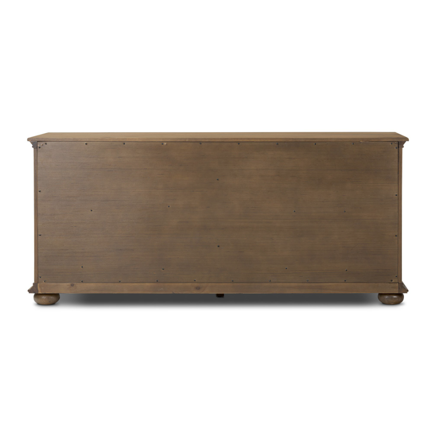 Amber Lewis X Four Hands Geoffrey Wide Dresser: Product Back View