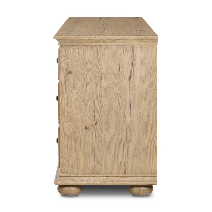 Amber Lewis X Four Hands Geoffrey Wide Dresser: Product Side View