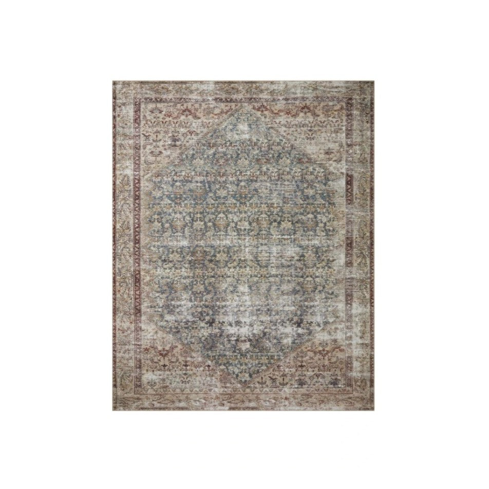 Amber Lewis X Georgie Rug in Teal/Antique: Available at City Home PDX