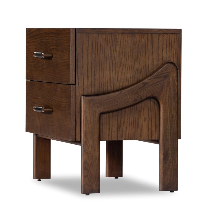 Halston Nightstand - side view